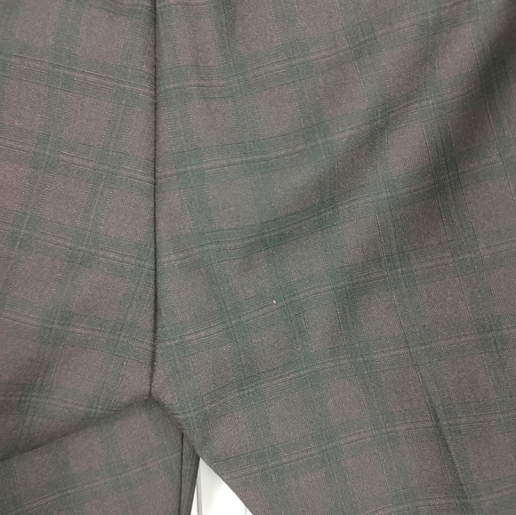 BANANA Republic Cuffed Flare Pants Plaid - Picture 8 of 12